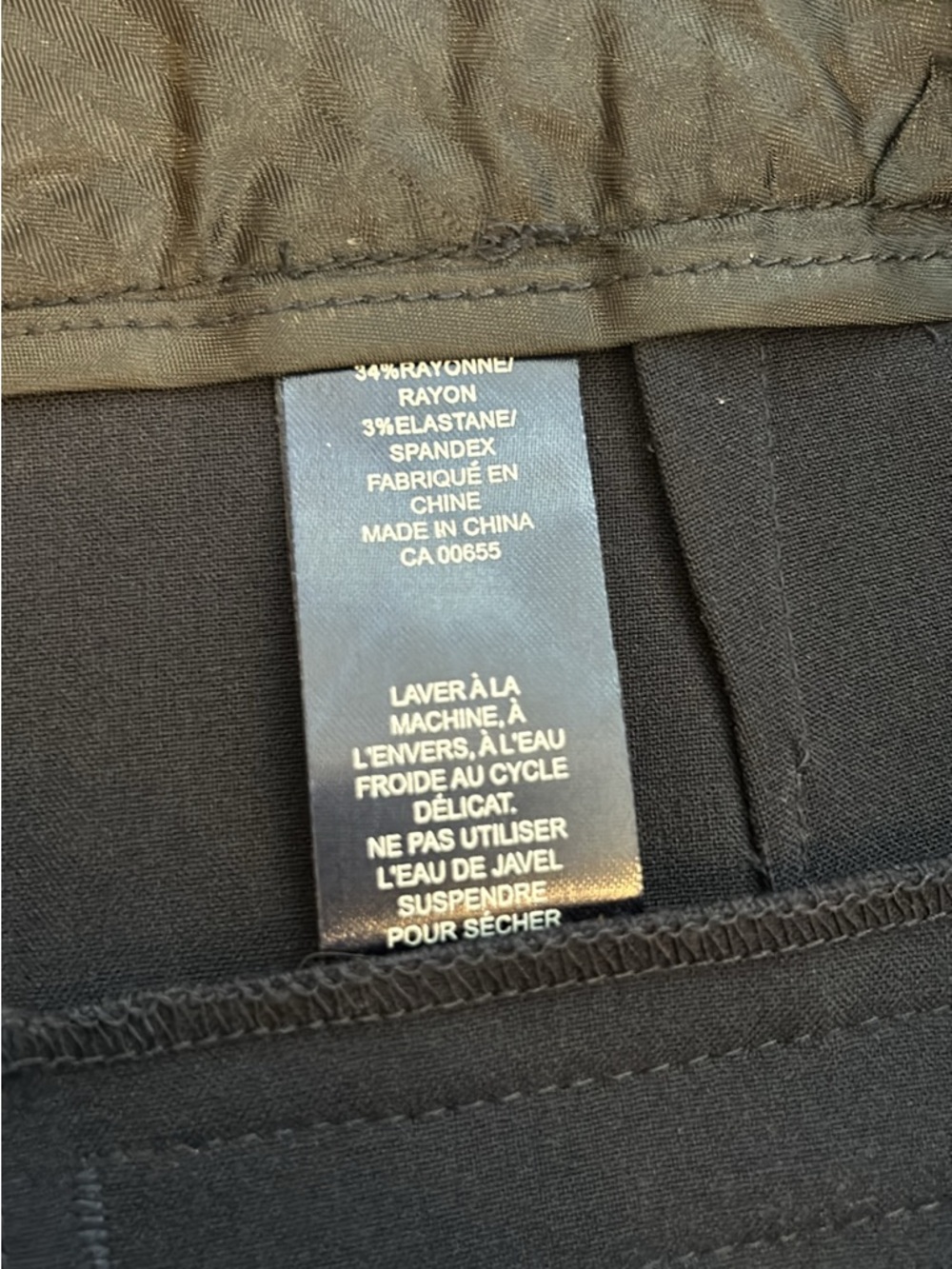 Womens Navy Dress Shorts - Classic Tailored Fit - Picture 9 of 9